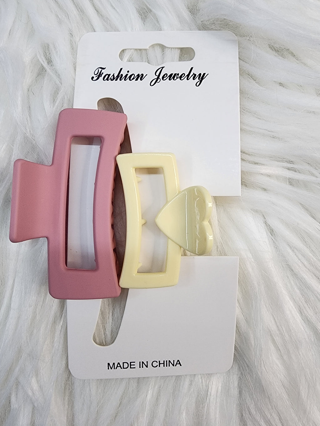 Duo Pack Pinzas de Cabello Lila (Estilo Coquette & Casual)