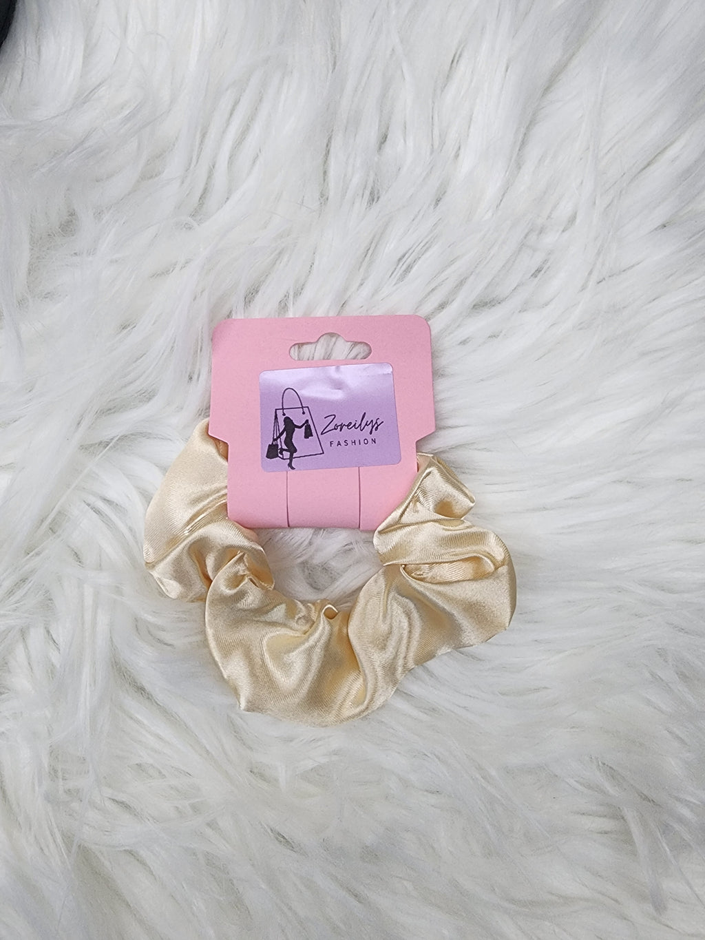 Scrunchie de Satín   – Dona de Cabello Anti-Frizz Zoreilys Fashion