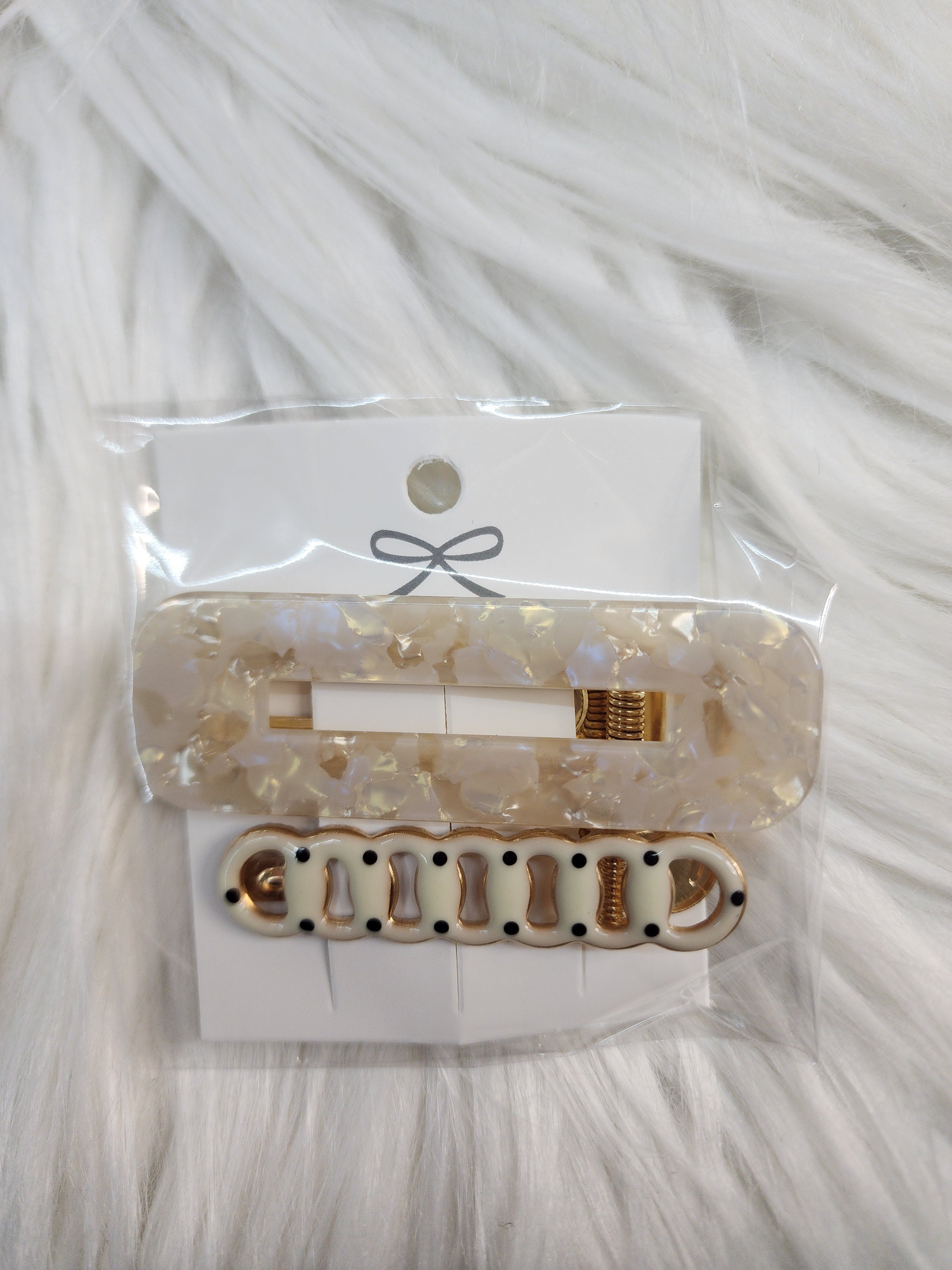 Set de 2 Clips / Ganchos para Cabello - Variedad de Estilos