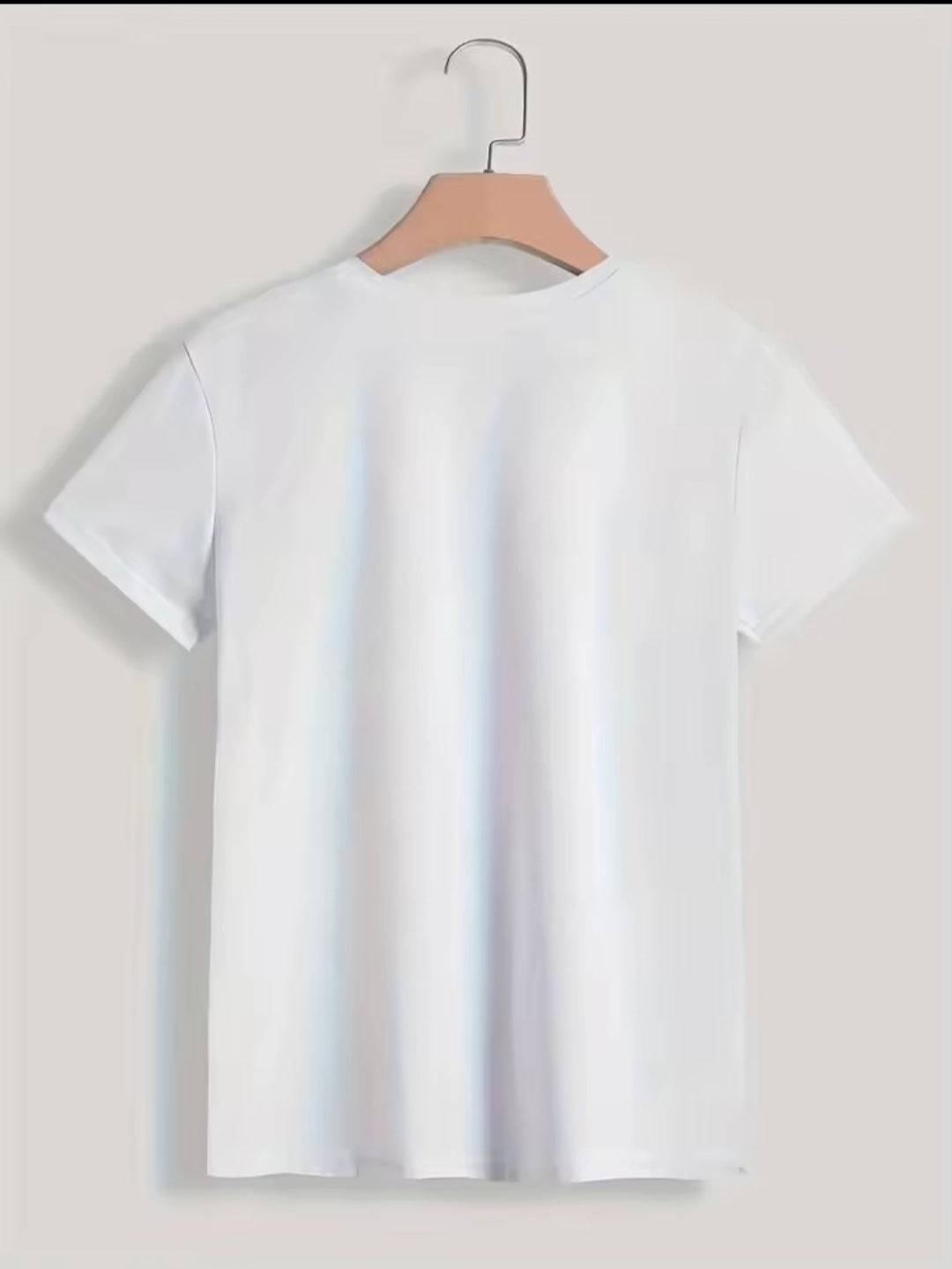 Elegant Womens Paris France Print T-Shirt – White Crew Neck Short Sleeve Top ...