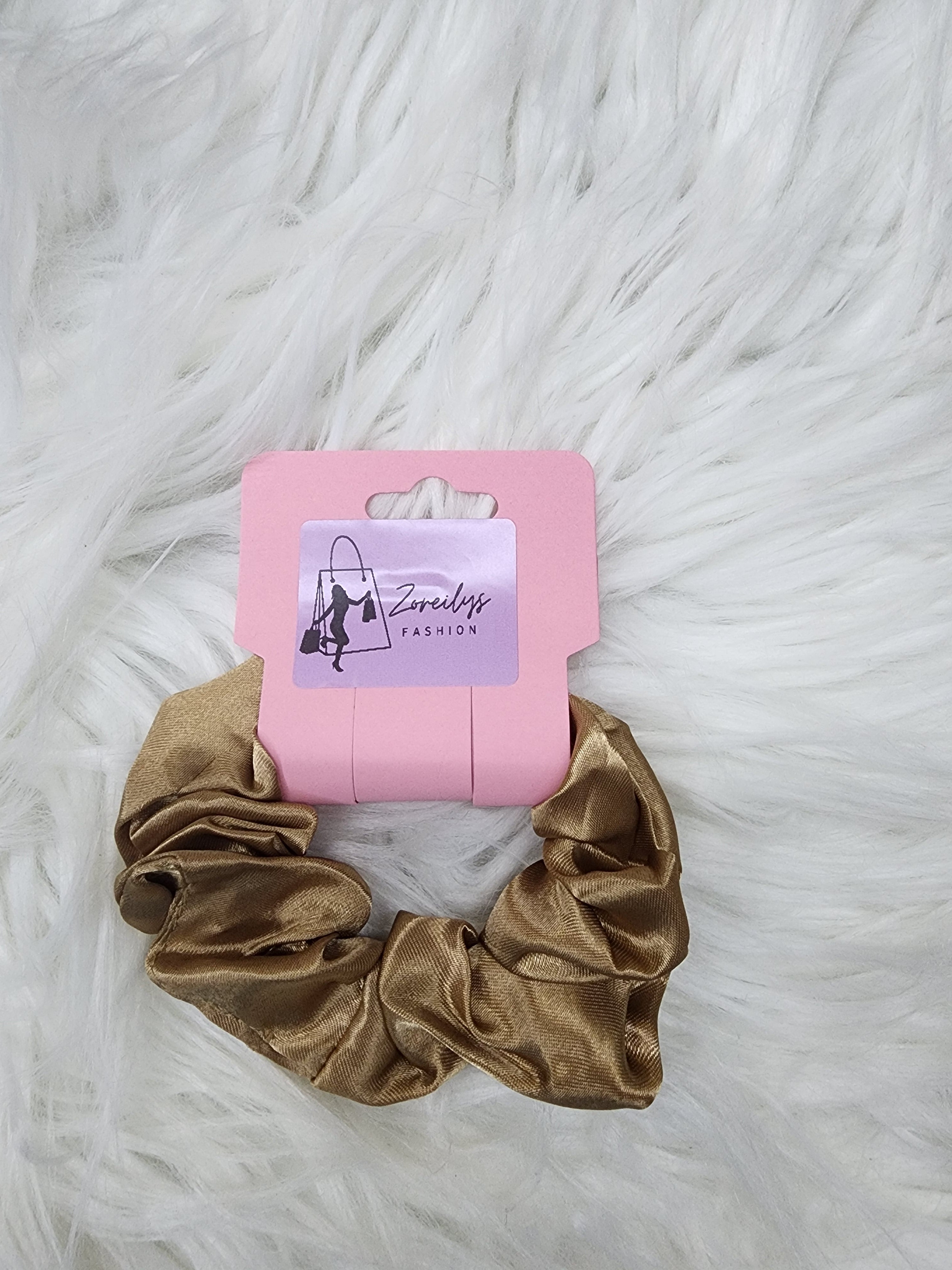 Scrunchie de Satín   – Dona de Cabello Anti-Frizz Zoreilys Fashion