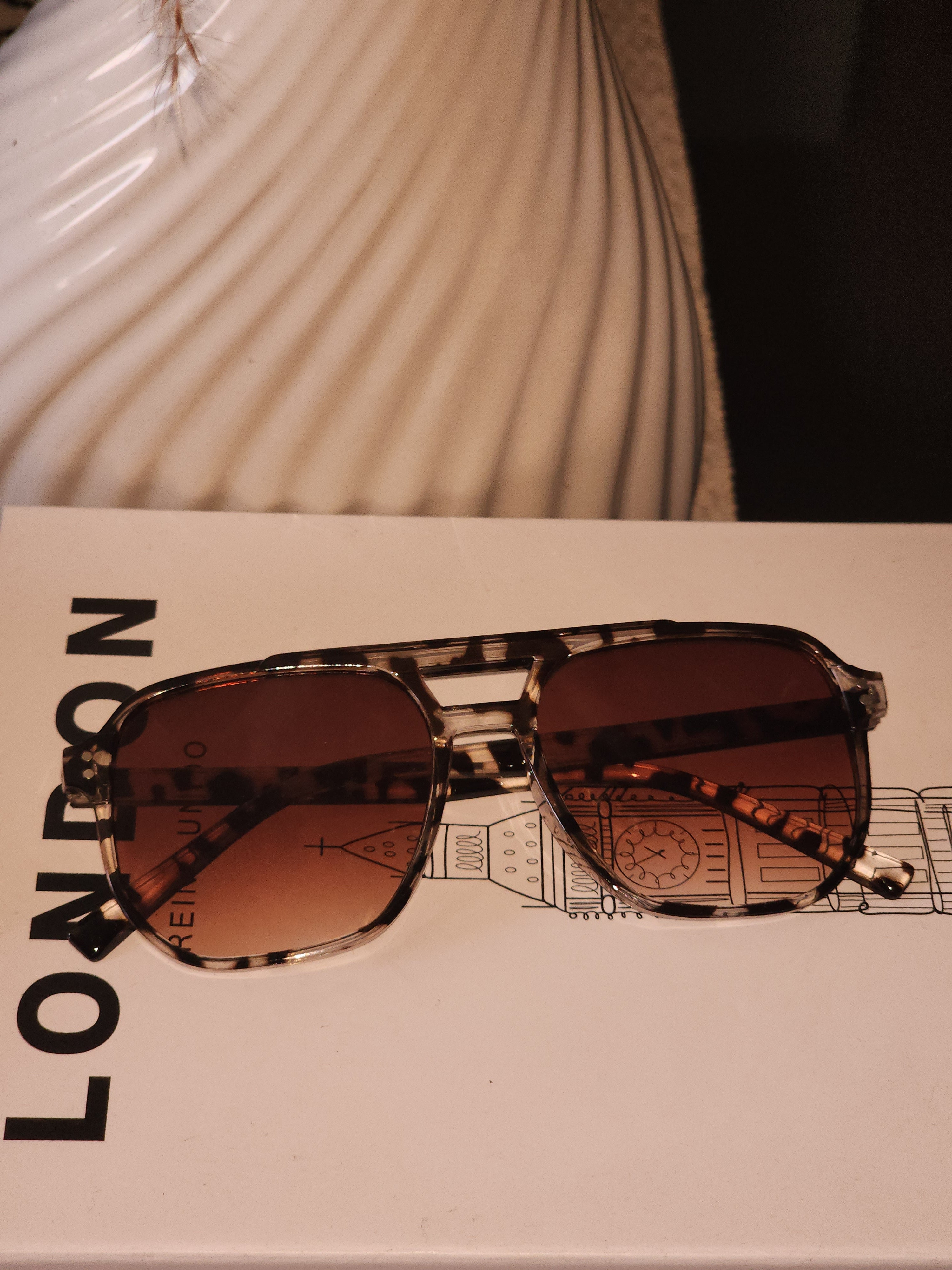 Gafas de sol polarizadas retro TAC de aviador TR-90