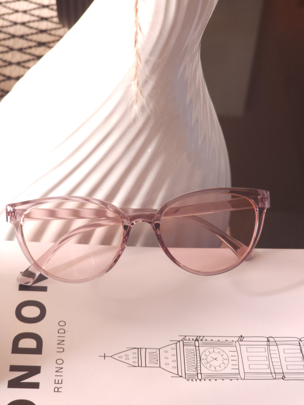 Lentes de gran tamaño con bloqueo de luz azul para mujer