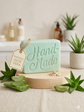 Jabón Artesanal de Sábila Pura (Aloe Vera) - Hidratación Profunda