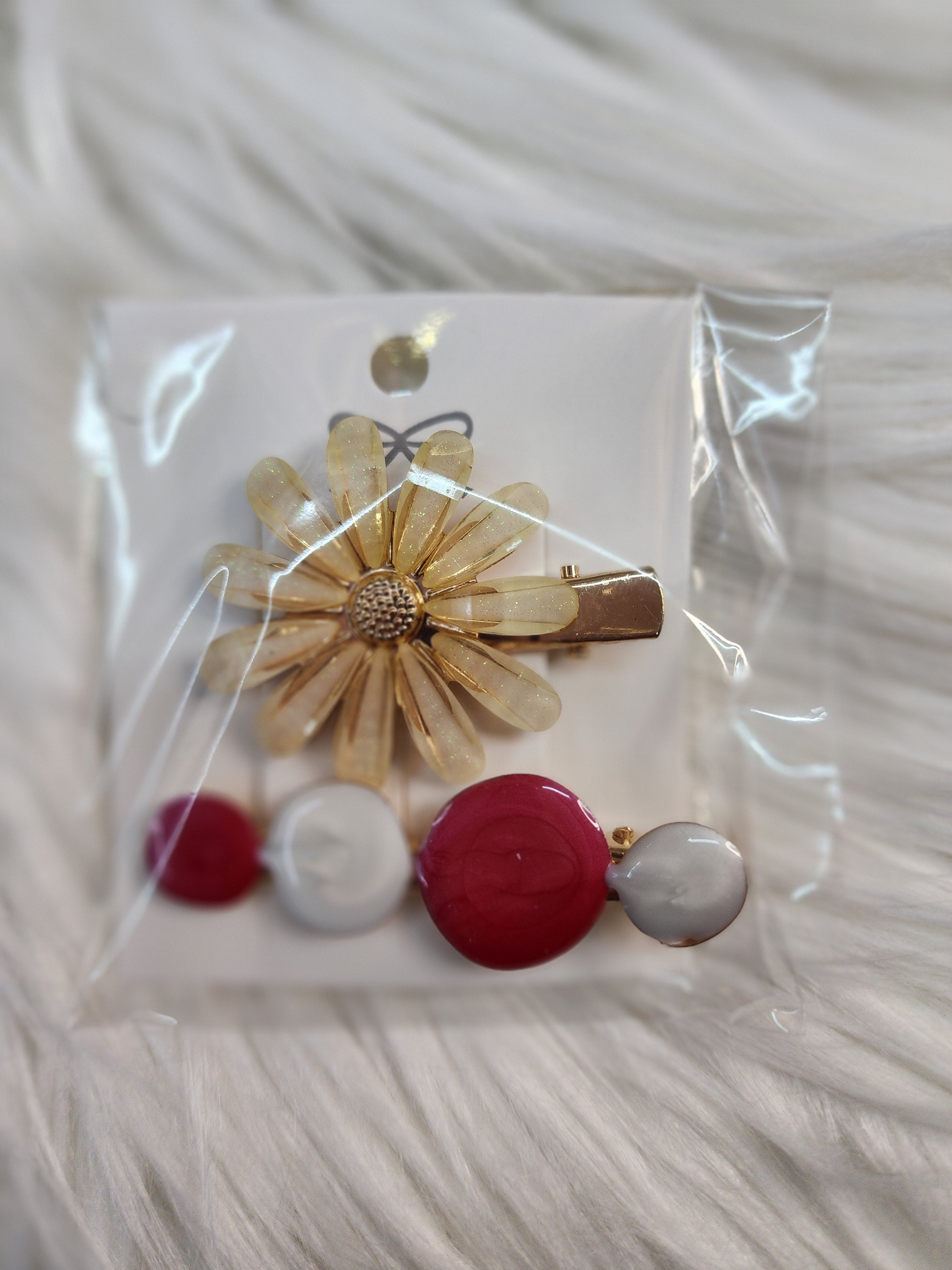 Set de 2 Clips / Ganchos para Cabello - Variedad de Estilos